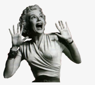#woman #scream #horror #classic #movie - Screaming Woman Horror Png #9620489
