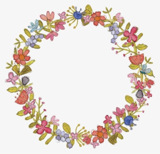 Tropical Wreath Png - Tropical Flower Circle Transparent #9620782