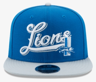 Nfl Detroit Lions Logo Sweep 9fifty Snapback - Baseball Cap #9620962