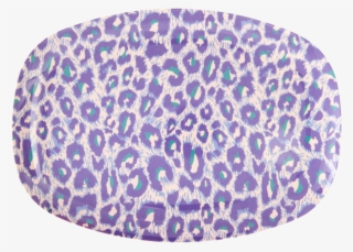 Leopard Print Rectangular Melamine Plate Rice Dk - Plate #9621097