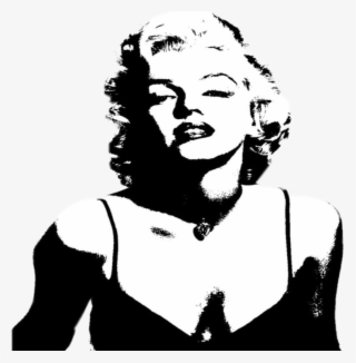 #marilynmonroe #marilyn #monroe #singer #actress #moviestar - Marilyn Monroe Stencil Png #9621228