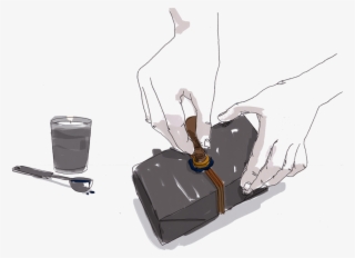 The L'artisan Parfumeur Wax Seal Is Applied To Your - Illustration #9621273