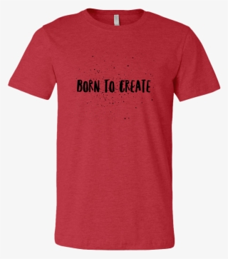Born To Create Paint Splatter - Pink Workout Shirt Mens #9623490