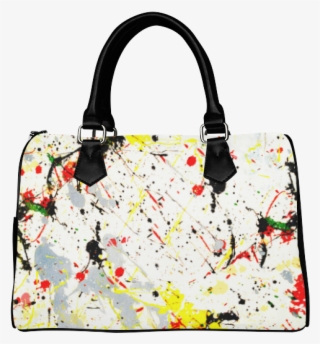 Carry Your Belongings In This Stylish Boston Bag * - Handbag #9623537