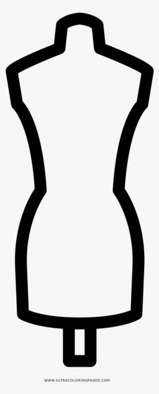 Mannequin Coloring Page #9623575