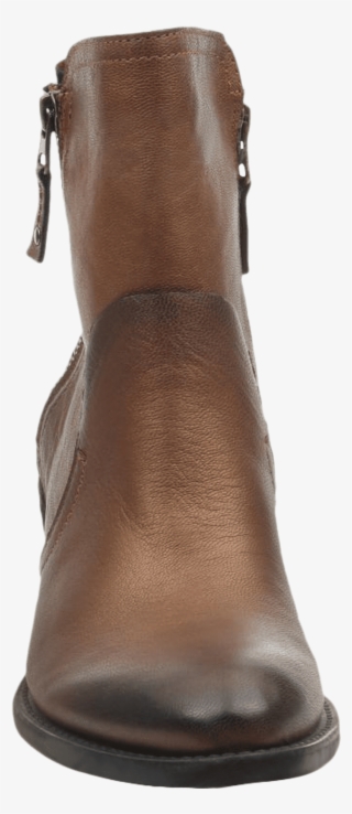 Womens Ankle Boots Red Eye In Dark Bronze Front View - Chelsea Boot #9623785