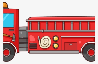 Fire Truck Clipart Vector - Clip Art Fire Truck Png #9623791