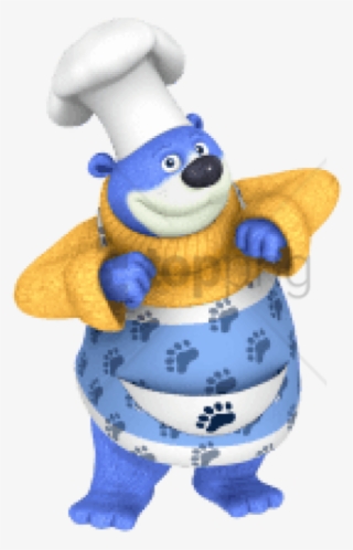 Free Png Download Big Bear Cooking Clipart Png Photo - Cartoon #9624484