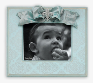 Silver Brocade Sky 8×10 - Picture Frame #9625858