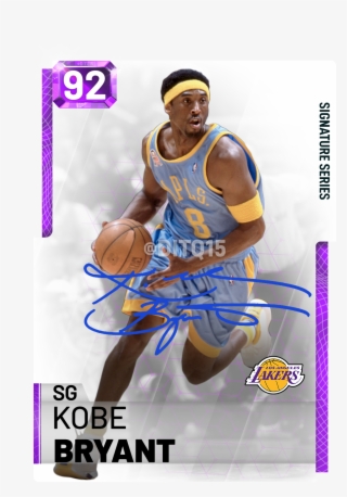 Kobe Bryant Signature Series Promo/cards - Kobe #9625934