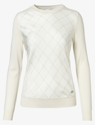 Window Pane Knitted Top #9626853 Window Pane Knitted Top #9626853