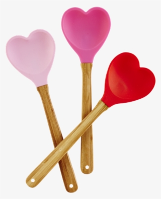 Heart Silicone Spatula - Colher De Silicone De Coracao #9627737
