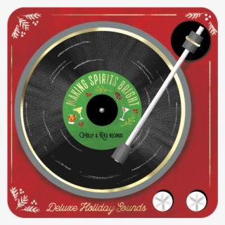 Xmas Turntable Coaster - Circle #9627927