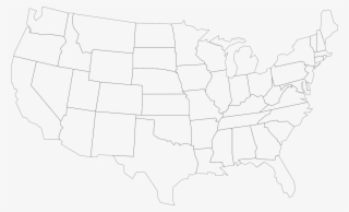 Map Usa United - Line Art #9627998