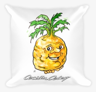 Pauli Broccoli - Throw Pillow #9628125