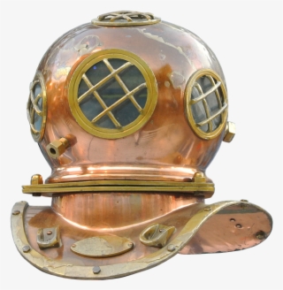 Divers, Helm, Divers Helmet, Diving, Old, Underwater - Underwater Helmet #9629908