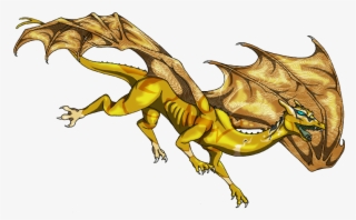 With Gold Teeth Over It, Like There Is A Gold Dragon - Dragon #9629939