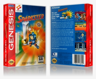 Sega Genesis Sparkster Sega Megadrive Replacement Game - Sega Genesis #9631680