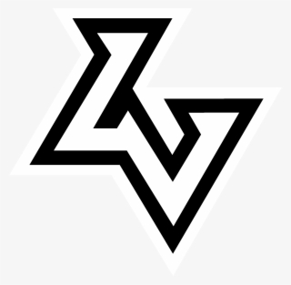 Las Vegas Outlaws Logo Black And White - Triangle #9631756