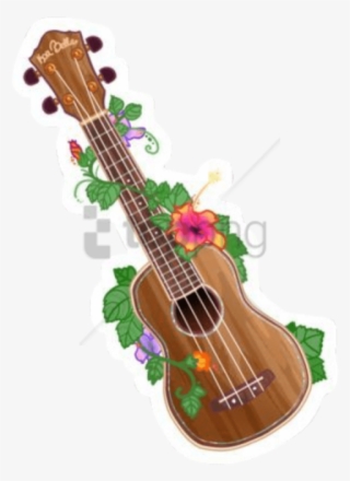Free Png Ukulele Tumblr Png Image With Transparent - Transparent Background Ukulele Clipart #9632747