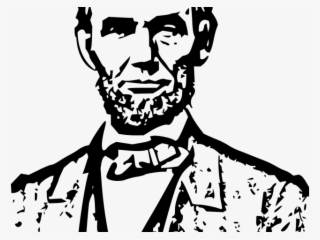 Lincoln Clipart Abraham Lincoln - Drawing Of Abraham Lincoln To Trace #9634163