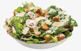 Mexican Food Png - Chicken Caesar Salad White Bowl #9634296
