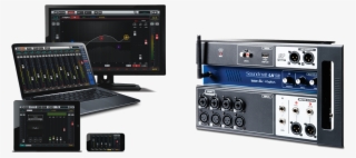 12 Input Remote Controlled Digital Mixer - Soundcraft Ui12 #9634301