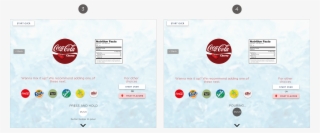 Once The User Taps On A Drink Variant, Its Time To - Coca Cola #9635074