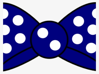 Bow Clipart Minnie Mouse - Minnie Mouse Blue Bow #9635360