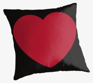 "red Heart Emoji" Throw Pillows Winkham Redbubble - Throw Pillow #9636469