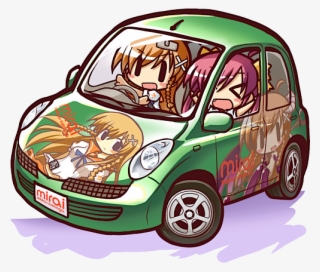 Chibi Mirai Suenaga Itasha - City Car #9637004