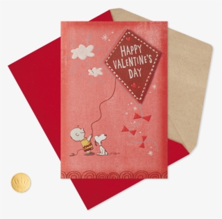 Peanuts® Charlie Brown And Snoopy Valentine's Day Card - Happy Valentine's Day Pic Son #9637046