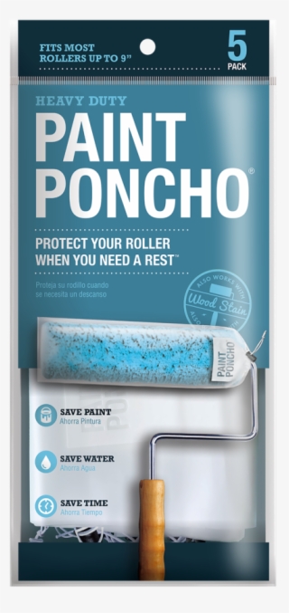 Paint Poncho Roller 5pk Paint Poncho - Bandage #9639593
