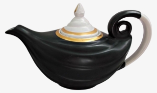 Vintage Hall S Superior Kitchenware Aladdin Matte - Teapot #9639751