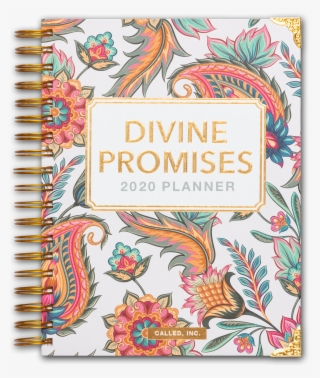 2020 Monthly & Weekly Divine Promises Planner Paisley - Floral Seamless Paisley Pattern #9640347