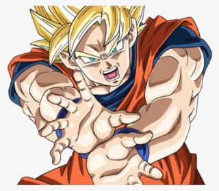 Dragon Ball Clipart Kamehameha - Goku Ssj Blue Render #9640485
