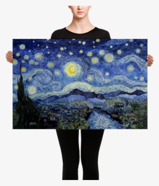 Starry Night Painting Backgrounds #9640671