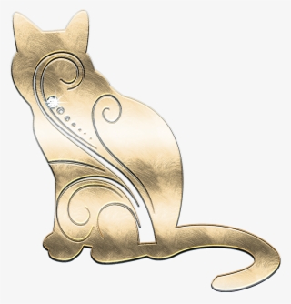 Cat Metal Gold - Gatos De Metal #9640798