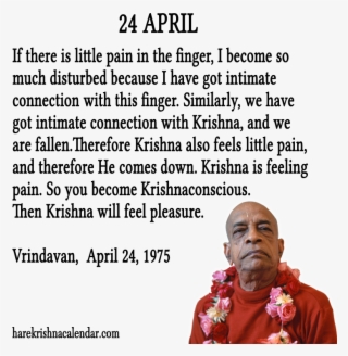 24 April - Srila Prabhupada Quotes December #9643014