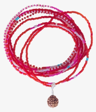 Stretchy Glass Bead Bracelet #9643911