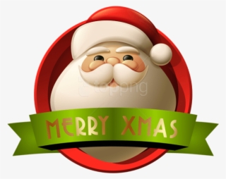 Free Png Santa Merry Xmas Decoration Png Clip-art Png - New Year Png Santa #9643918