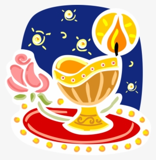 Vector Illustration Of Hindu Diwali Festival Of Lights #9644104 Vector Illustration Of Hindu Diwali Festival Of Lights #9644104