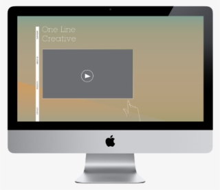 Concept/design For One Line Creative Website - Imac 27 #9644787