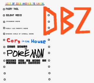 Anime To Watch - Number #9644824