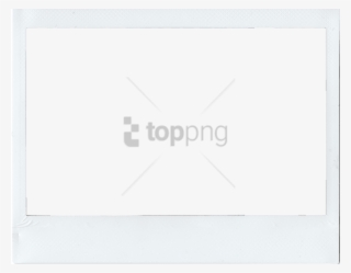 Free Png Download Polaroid Template Transparent Background - Polaroid Frame Wide Png #9644945