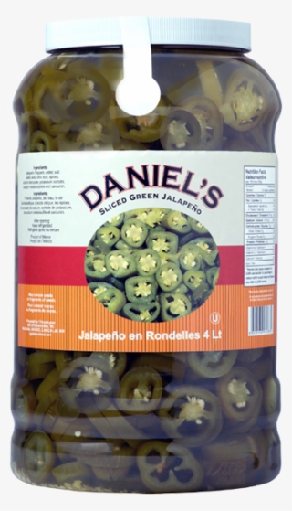 Daniel`s Sliced Green Jalapeno 4 X 3kg P/cs - Olive #9645645