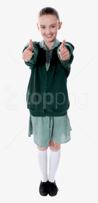 Free Png Download Teenage Girl Png Images Background - School Uniform #9645681