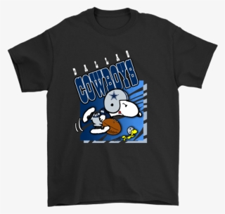 Dallas Cowboys Football Woodstock And Snoopy Shirts-snoopy - Snoopy Stitch #9646570