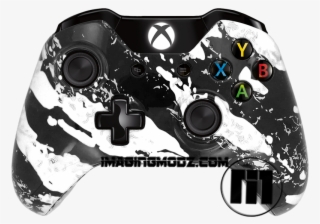 White Splatter Xbox One Controller - Neon Xbox One Controller #9648149