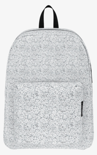 Black/white Splatter Backpack - Garment Bag #9648305